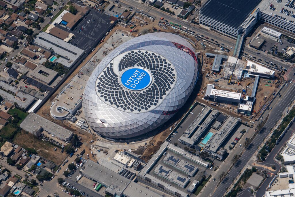 Intuit Dome done take